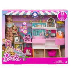Barbie Zestaw sklepik-salon dla zwierzaków