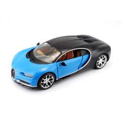 Model kompozytowy Bugatti Chiron niebiesko-czarny (GXP-833782) - 1