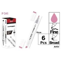 Marker Chromax z 2 końcówk. P 341 (6szt) - 1