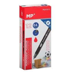 Marker permanentny 0,4mm do CD/DVD czerw (12szt)