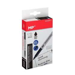 Marker do tablic 2,0/3,0mm czarny (12szt)