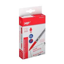 Marker do tablic 2,0/3,0mm czerwony (12szt) - 1