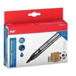 Marker permanentny 2,0/3,0mm niebieski (12szt)