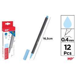 Cienkopis 0.4mm błękitny (12szt) - 1