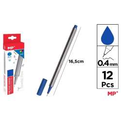 Cienkopis 0.4mm ciemnoniebieski (12szt)