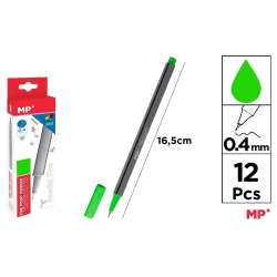 Cienkopis 0.4mm zielone jabłuszko (12szt) - 1