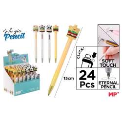 Ołówek wieczny Magic Pencil - zwierzaki.. (24szt)