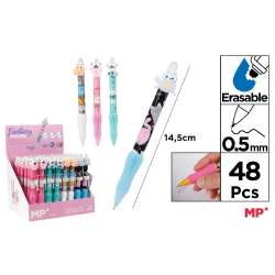 Długopis ścieralny 0,5mm pieski kotki (48szt)