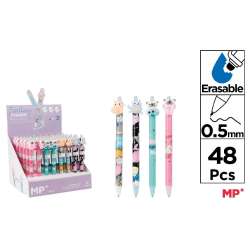 Długopis ścieralny 0,5mm pieski kotki (48szt)