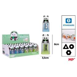 Temperówka z pojemnikiem - panda (24szt)