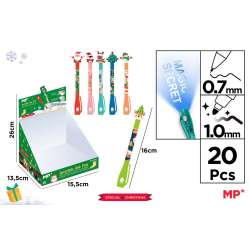 Długopis szpiegowski UV podw. końcówka BN (20szt)