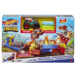 Hot Wheels Monster Trucks Demolka na stacji MATTEL (HFB12) - 1