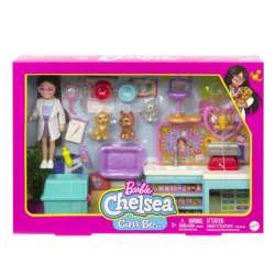 Lalka Barbie Chelsea Zestaw Weterynarz HGT12 (GXP-831518)