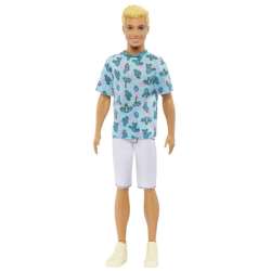 Barbie Fashionistas Ken Niebieski T-shirt w kaktusy (GXP-870382)