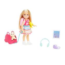 Barbie Lalka Chelsea w podróży MATTEL (HJY17) - 1