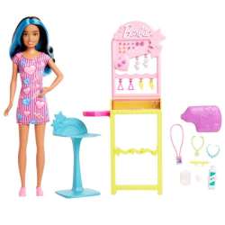 PROMO Barbie Skipper Pierwsza praca Przekłuwanie uszu MATTEL (HKD78) - 1