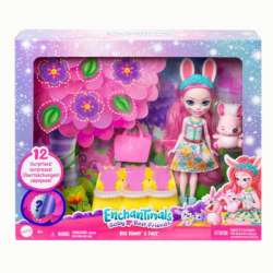 Enchantimals Baby Best Friends Zestaw z niespodziankami Bree Bunny i Twist HLK85 HLK83 MATTEL (HLK83 HLK85) - 1