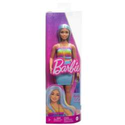 Lalka Barbie Fashionistas długie niebieskie włosy (GXP-912599) - 1