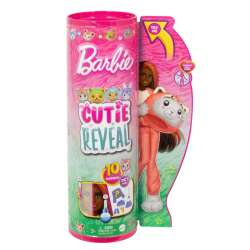 Barbie Lalka Cutie Reveal Kotek-Panda czerwona HRK23 MATTEL (HRK22 HRK23) - 1