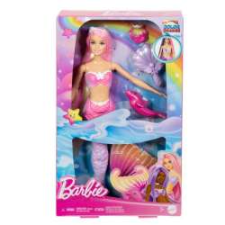Barbie Lalka Malibu Syrenka Zmiana koloru MATTEL (HRP97) - 1