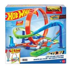 Hot Wheels Action Zestaw Zakręcone tornado Loop Cyclone Challenge MATTEL (HTK16) - 1