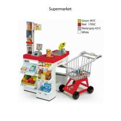 SMOBY SUPERMARKET Z KASĄ ELEKTRONICZNĄ (7600024709) - 1