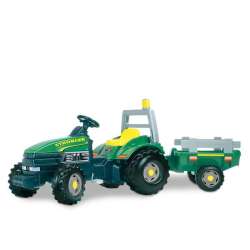 SMOBY TRAKTOR Z PRZYCZEPKĄ ZIELONY 33406 (7600033406) - 2