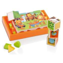 SMOBY KOLOROWE KLOCKI PUZZLE 280x180x40 SM-211126 (GXP-508545) - 5