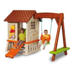 SMOBY DOMEK, ZJEŻDŻALNIA I HUŚTAWKA - KUBUŚ PUCHATEK (00310176) - 2