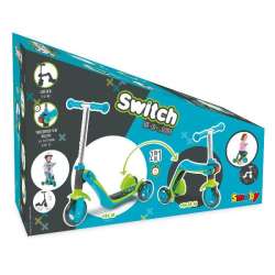 PROMOCJA Hulajnoga 2w1 niebieska Switch 750605 SMOBY (7600750605) - 1