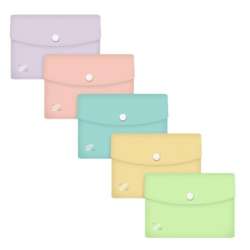Teczka kopertowa A6 Urban Pastel (5szt) OXFORD