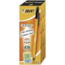 Długopis Orange Original czarny (20szt) BIC