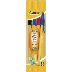 Długopis Orange Original pouch mix 4 kolory BIC (3086121601231)