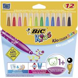 Flamastry 12kol Kid Couleur Baby 902080 BIC (BONUS 1D133 902080) - 1