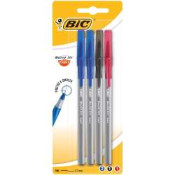 Długopis Round Stick Exact mix AST bls 4szt BIC (BONUS 932858) - 1