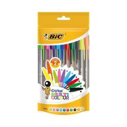 Długopis Cristal Multicolor pouch 20 sztuk (3086123449008)