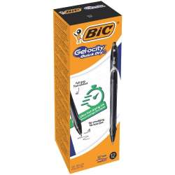 Długopis żelowy Gelocity czarny (12szt) BIC - 1