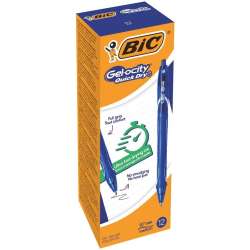 Długopis żelowy Gelocity niebieski (12szt) BIC