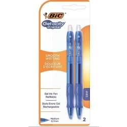 Długopis żelowy niebieski Gel-ocity bls 2szt BIC