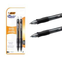 Długopis żelowy Gel-ocity czarny 2szt BIC - 1
