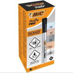 Marker Marking PRO czarny (12szt) BIC - 1