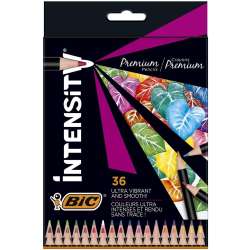Kredki ołówkowe Intensity Premium 36 kolorów BIC - 1