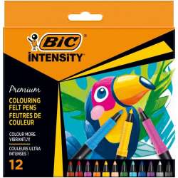 Flamastry Intensity Premium 12 kolorów BIC - 1