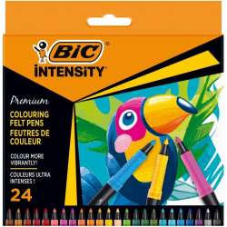 Flamastry Intensity Premium 24 kolory BIC - 1