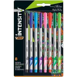 Cienkopisy Intensity medium mix AST+FUN 8szt BIC