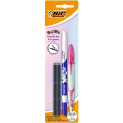 Pióro Easy Clic + wkłady + wymazywacz BIC - 1