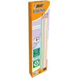 Ołówek bez gumki pastel 12szt BIC - 1