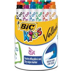 Marker suchościeraln Kids Mini Velleda mix (24szt)