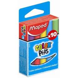 Kreda Colorpeps kolorowa 10 sztuk MAPED - 1