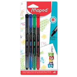 Cienkopis Graph Peps Deco 4 kolory MAPED - 1